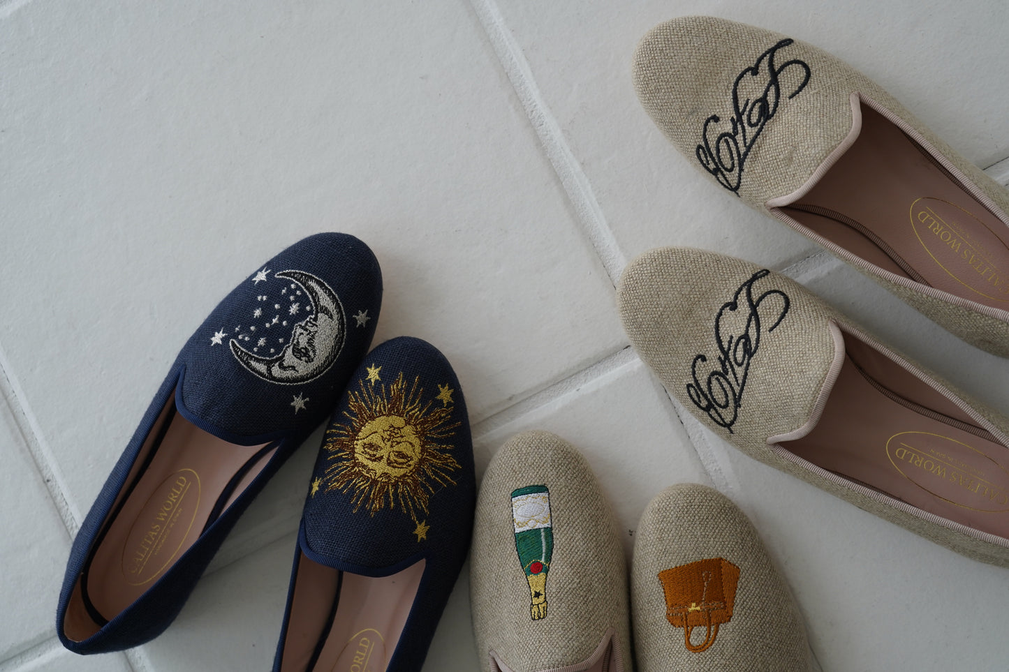 LOAFERS -GOLD SUN &SILVER MOON-