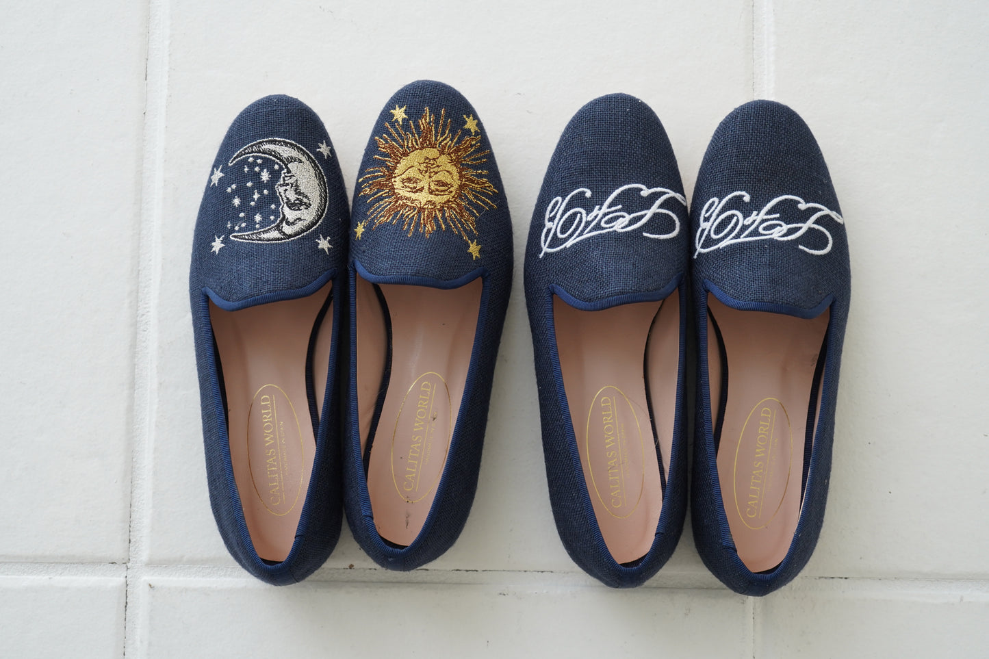 LOAFERS -GOLD SUN &SILVER MOON-