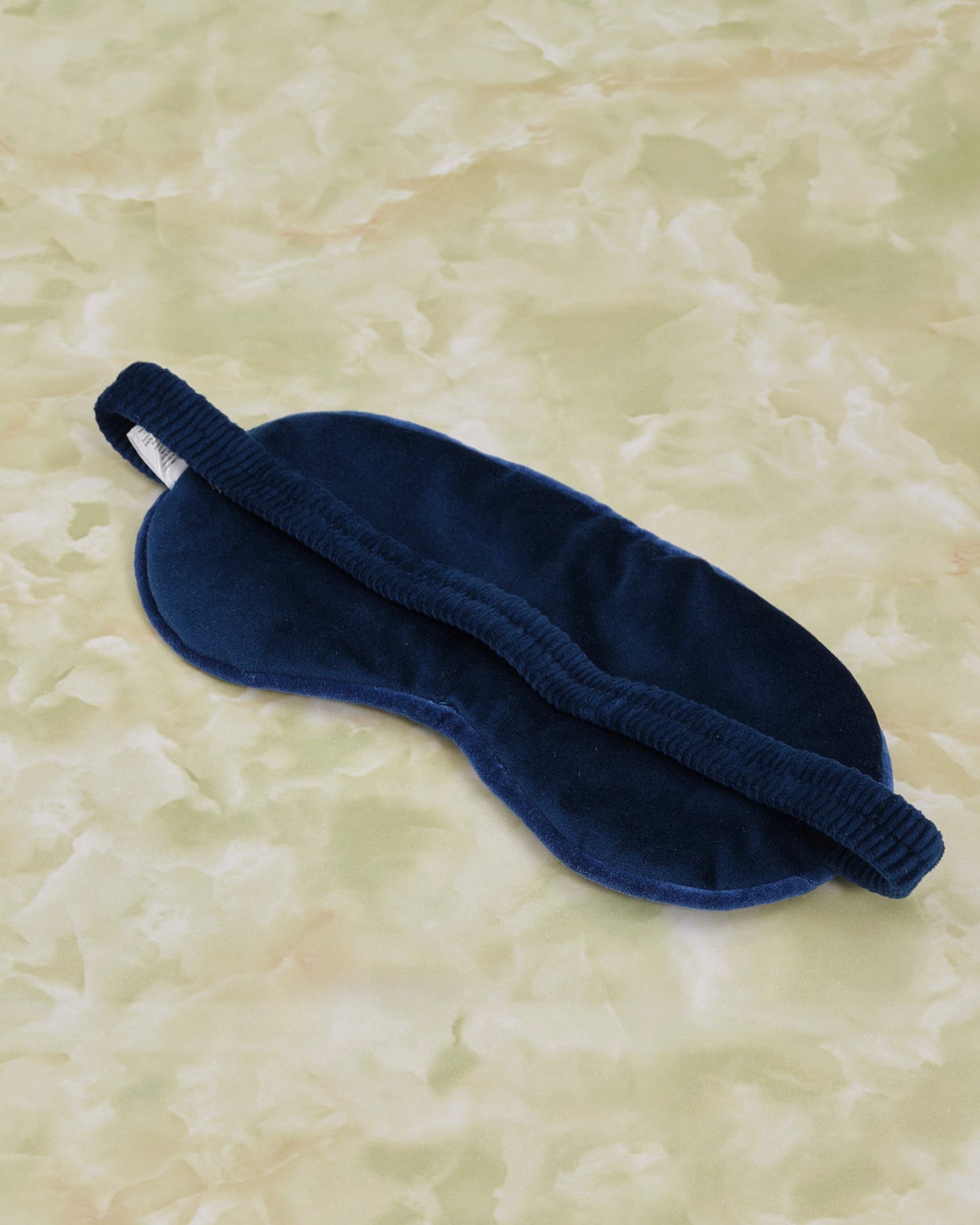 Baby Elephant Conservation Navy Velvet Eye Mask