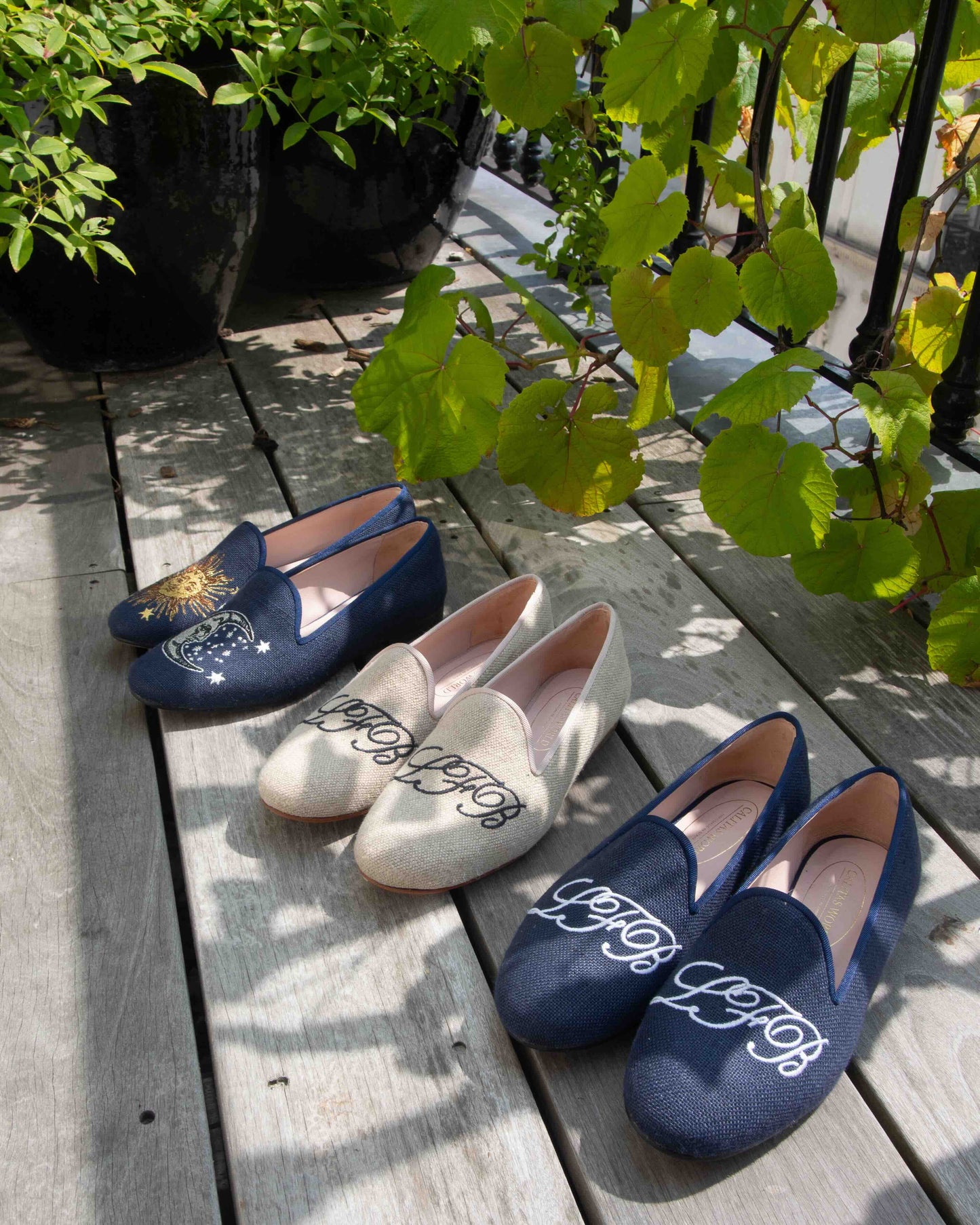 LOAFERS -GOLD SUN &SILVER MOON-
