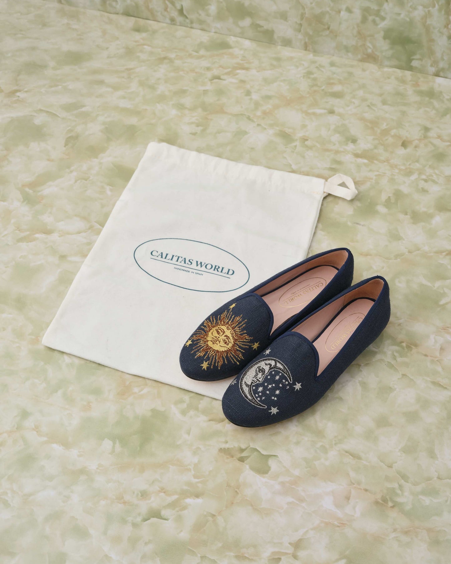 LOAFERS -GOLD SUN &SILVER MOON-