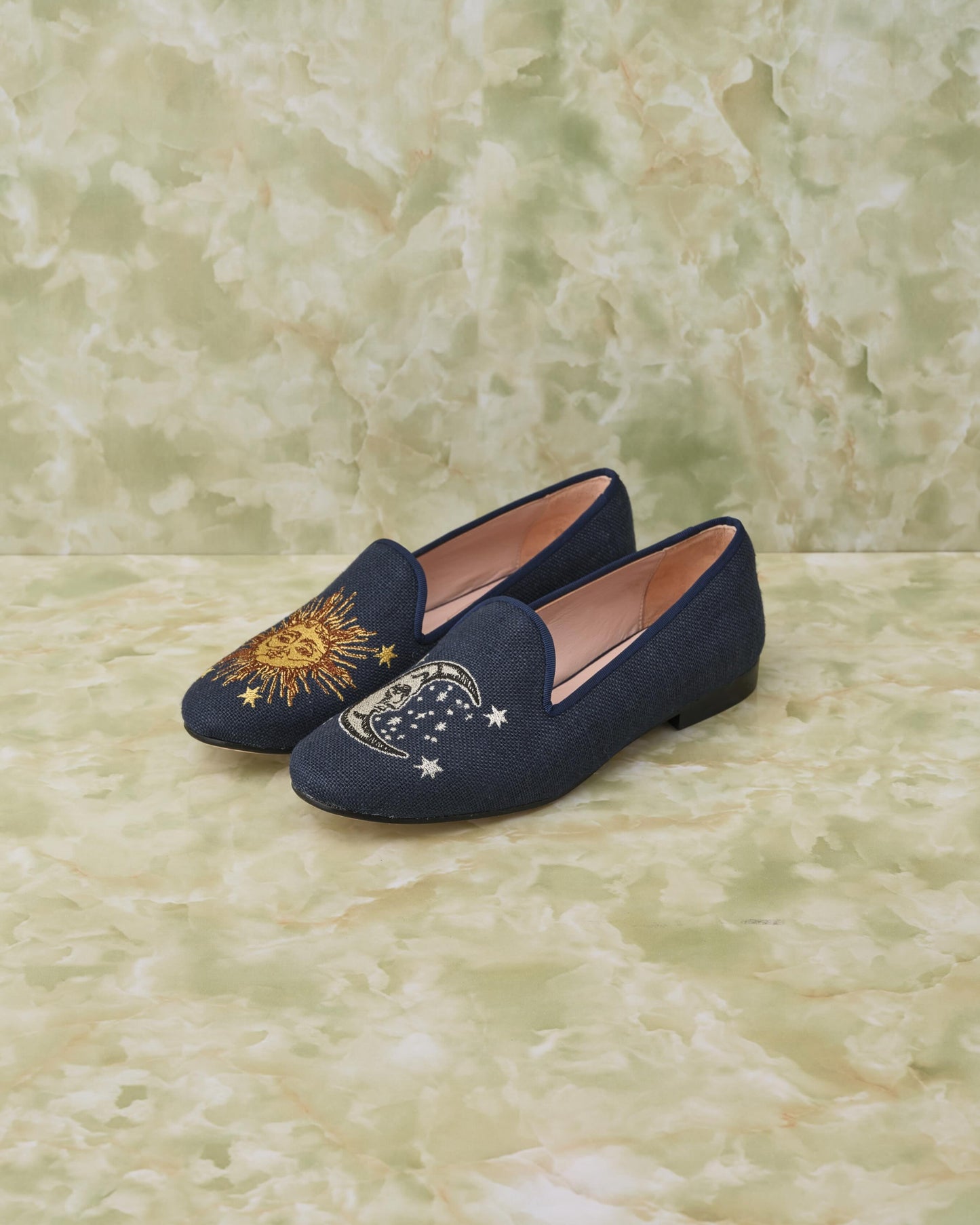 LOAFERS -GOLD SUN &SILVER MOON-
