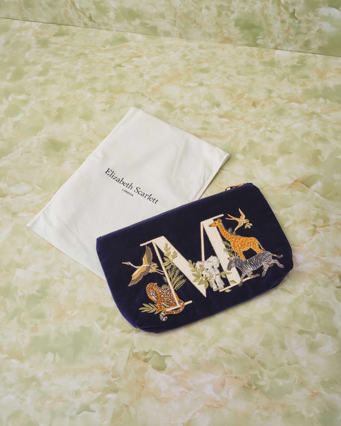 Safari Alphabet Pouch - M -
