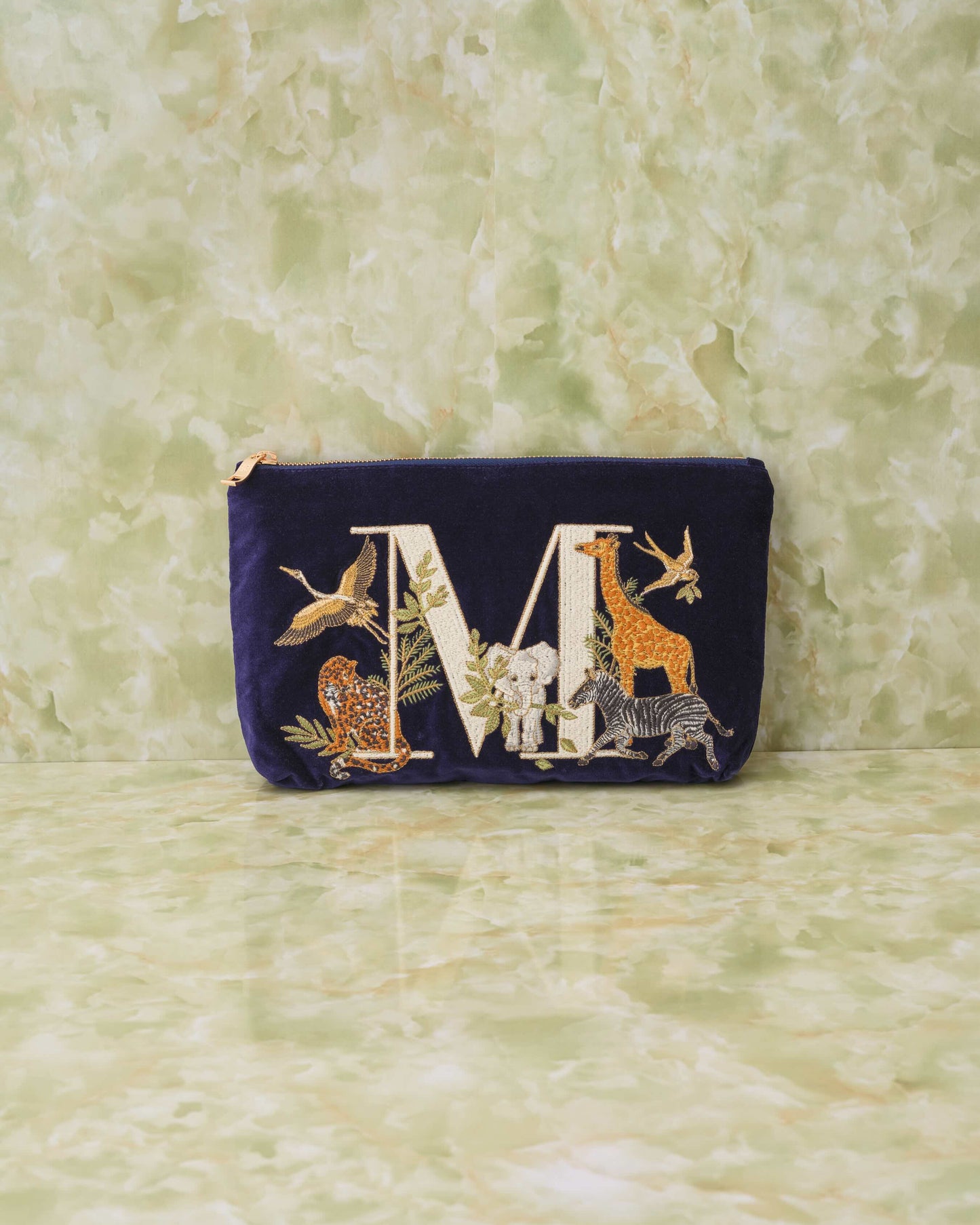 Safari Alphabet Pouch - M -