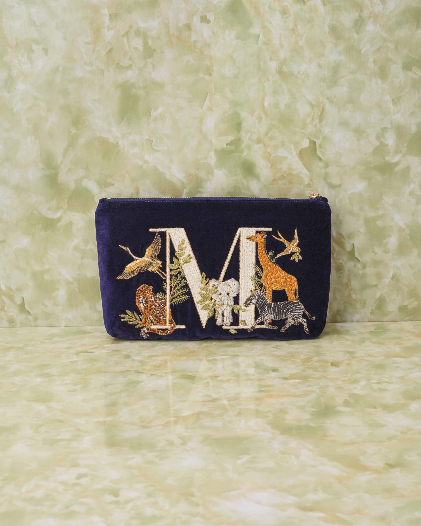 Safari Alphabet Pouch - M -