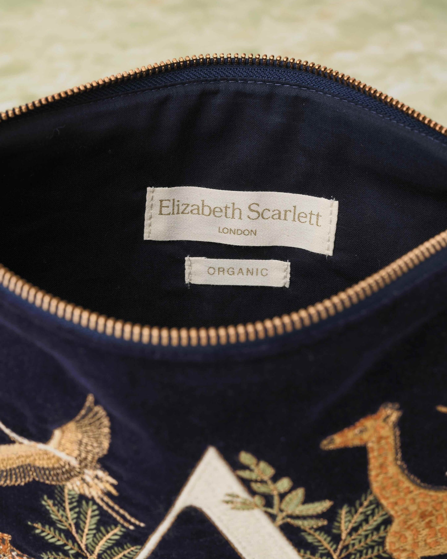 Safari Alphabet Pouch - A -