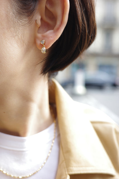 OPHELIA EARRINGS 18K Gold plating