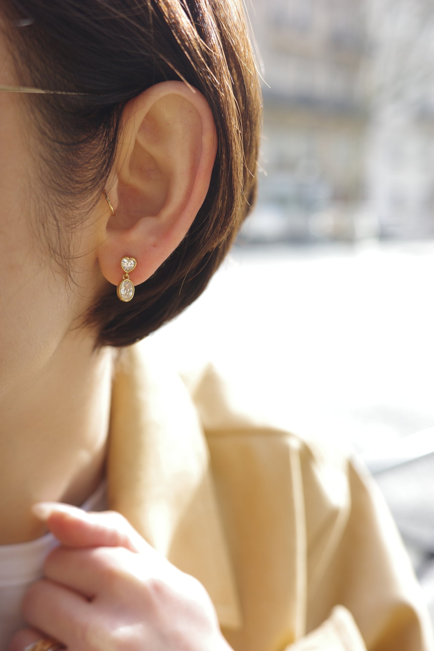 OPHELIA EARRINGS 18K Gold plating