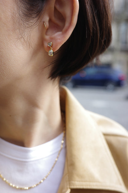 OPHELIA EARRINGS 18K Gold plating