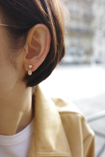 OPHELIA EARRINGS 18K Gold plating