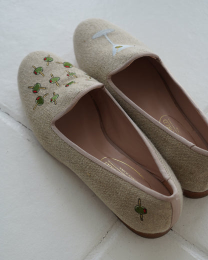 LOAFERS -MARTINI AND OLIVES-