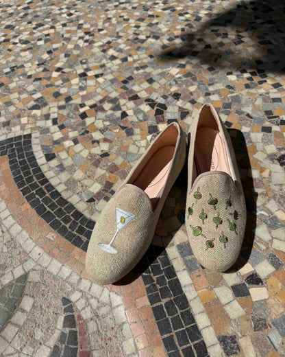 LOAFERS -MARTINI AND OLIVES-