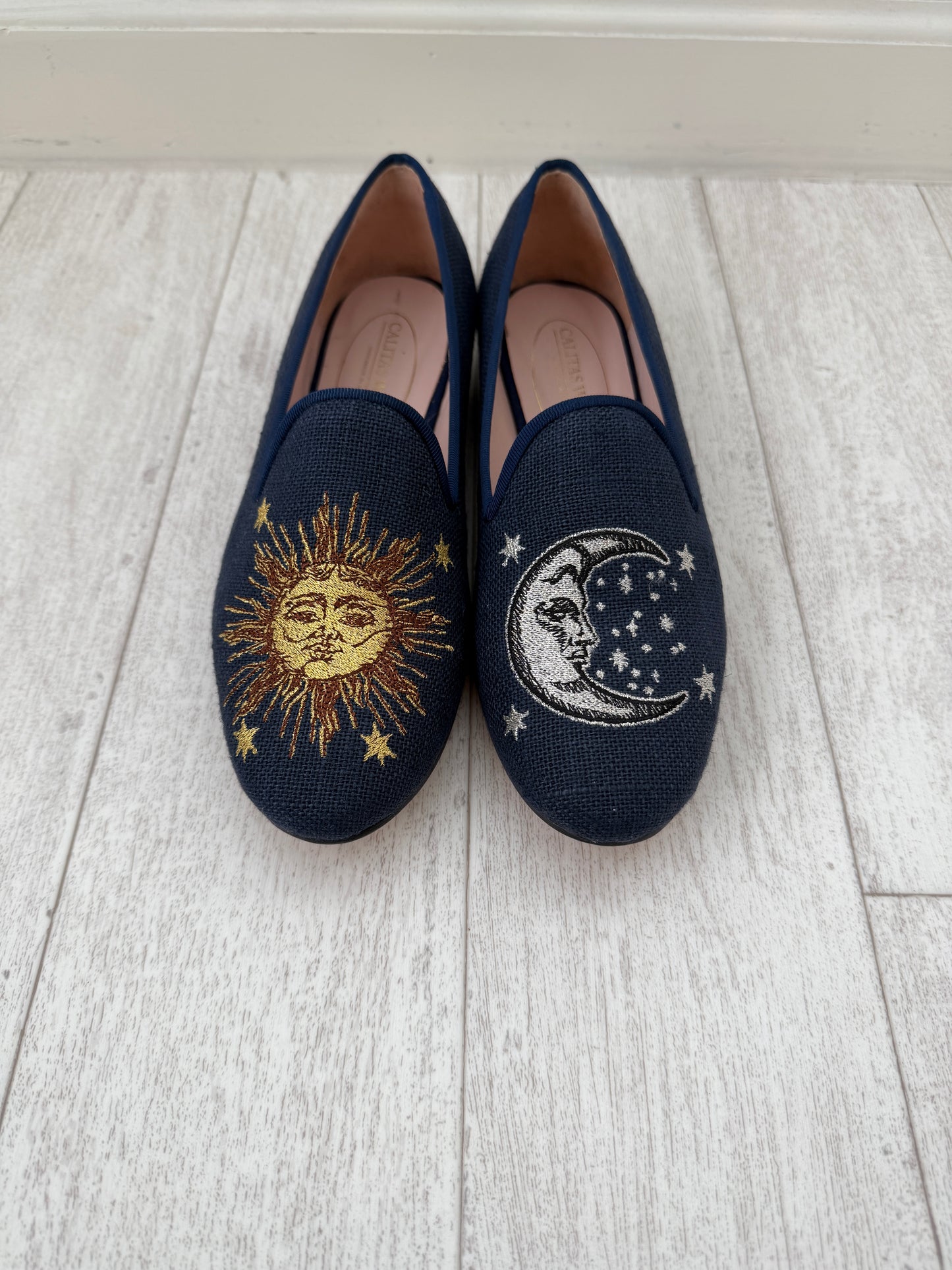 LOAFERS -GOLD SUN &SILVER MOON- (Sample Sale)