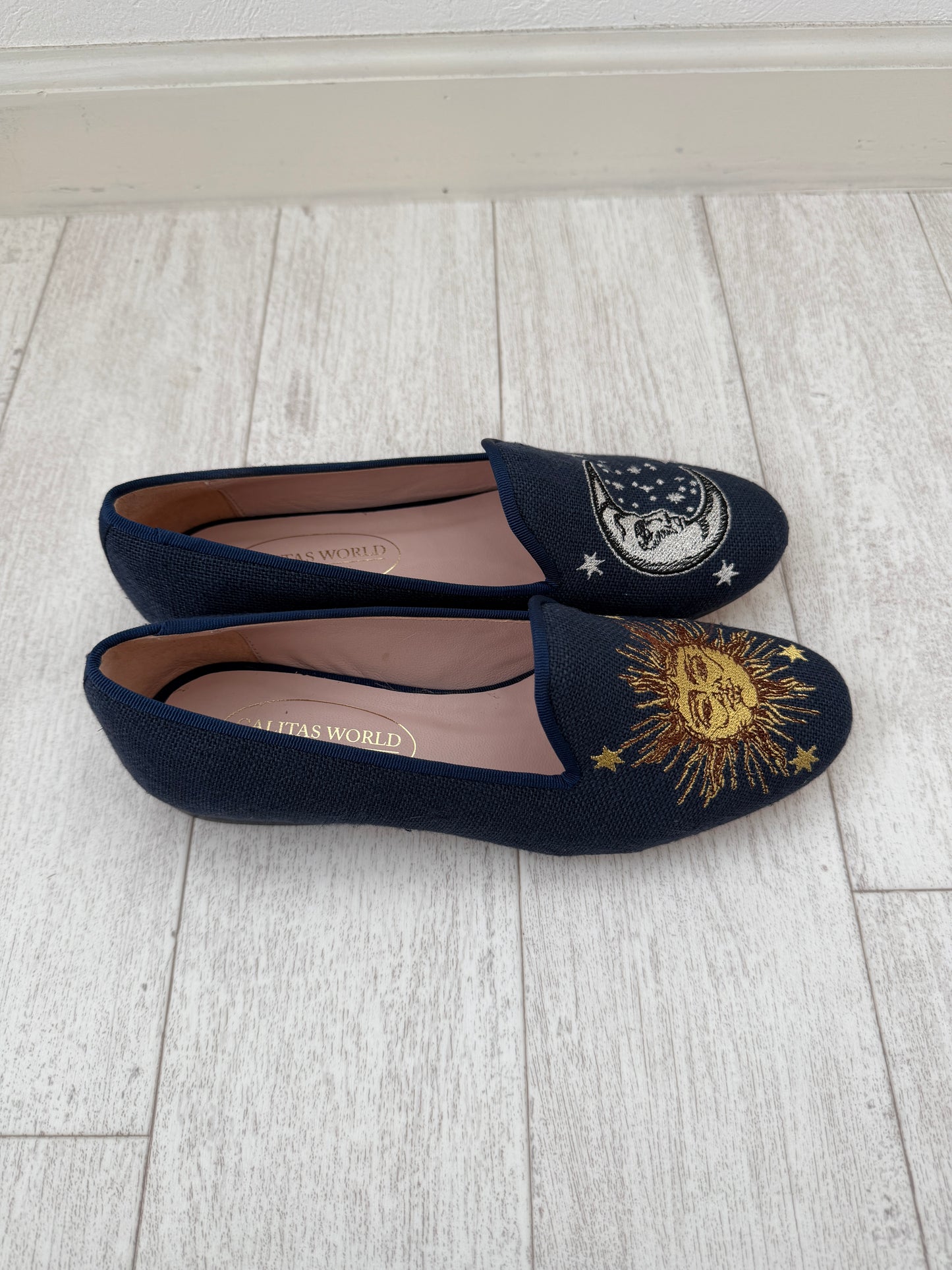 LOAFERS -GOLD SUN &SILVER MOON- (Sample Sale)