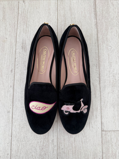 LOAFERS BLACK VELVET, VESPA CIAO (Sample Sale)