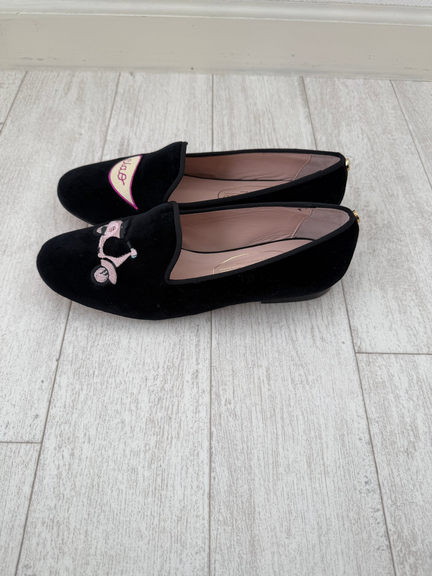 LOAFERS BLACK VELVET, VESPA CIAO (Sample Sale)