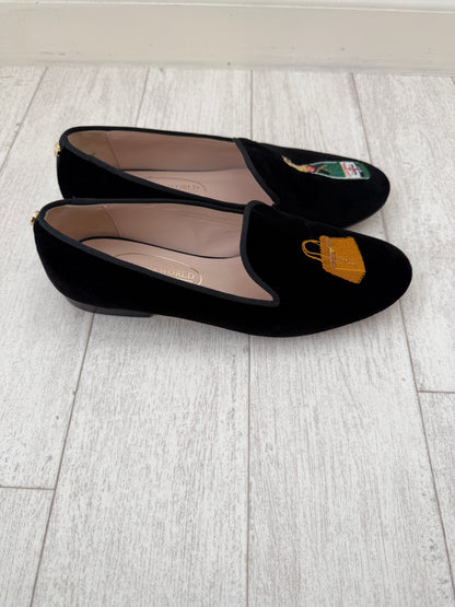 LOAFERS BLACK VELVET, BIRKIN AND CHAMPAGNE(Sample Sale)