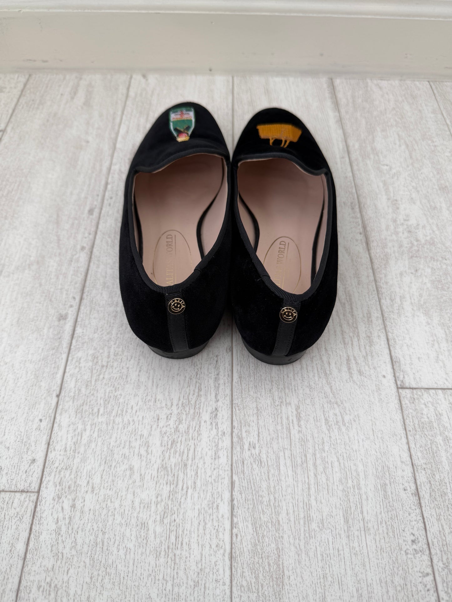 LOAFERS BLACK VELVET, BIRKIN AND CHAMPAGNE(Sample Sale)