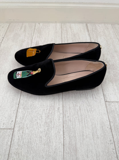 LOAFERS BLACK VELVET, BIRKIN AND CHAMPAGNE(Sample Sale)