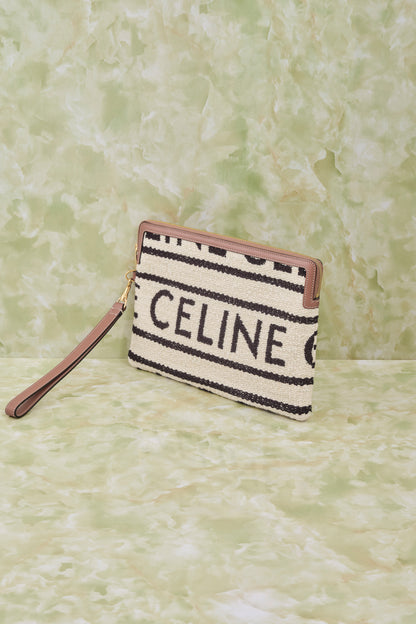 CELINEストラップ付きスモールポーチ