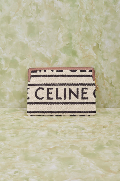 CELINEストラップ付きスモールポーチ