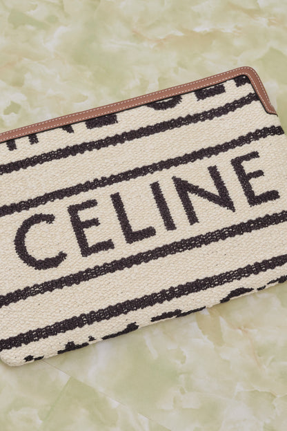 CELINEストラップ付きスモールポーチ