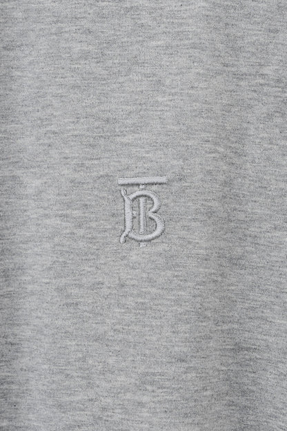 BURBERRY　ロゴＴシャツ　グレー　サイズ【Ｌ】