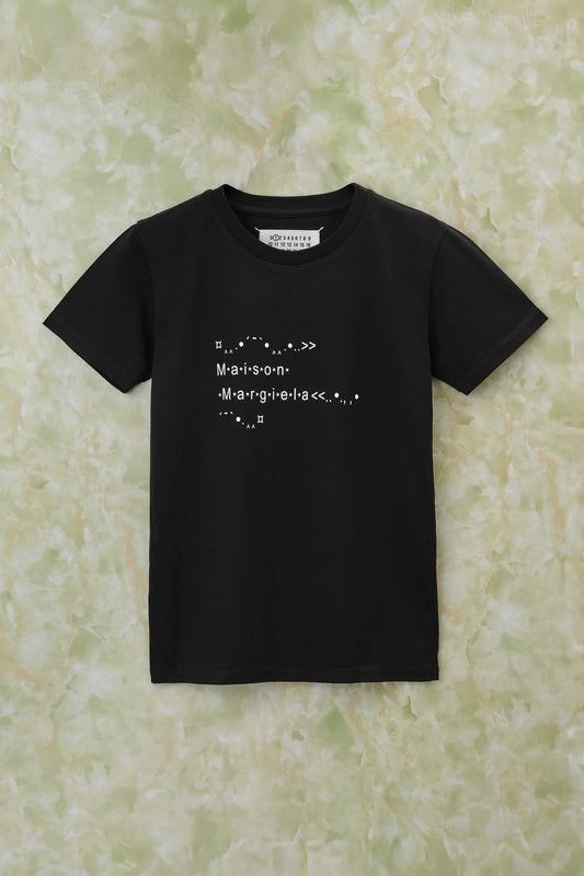 メゾンマルジェラ　Tシャツ　ブラック　【XＳ】・【Ｓ】