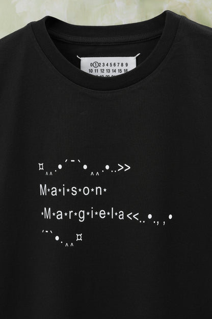 メゾンマルジェラ　Tシャツ　ブラック　【XＳ】・【Ｓ】