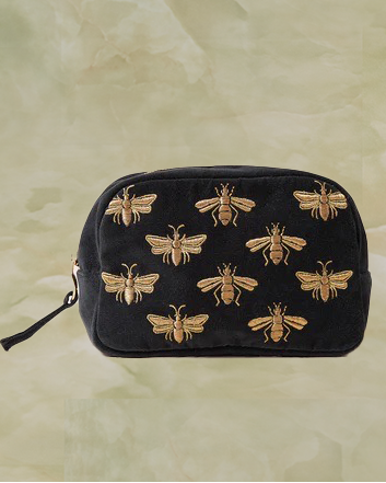 Honey Bee Makeup Bag