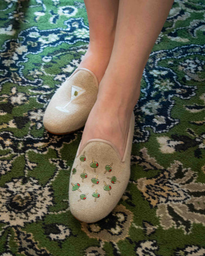 LOAFERS -MARTINI AND OLIVES-