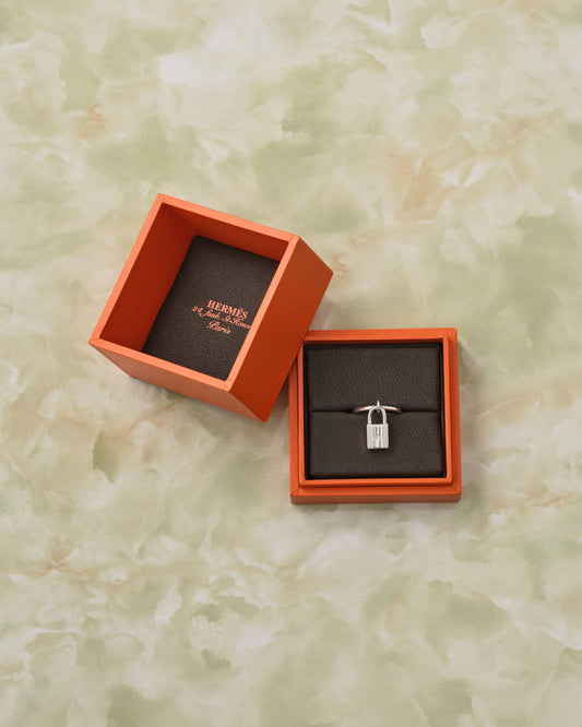 Hermes Ring Amulette Kelly Ring size 52