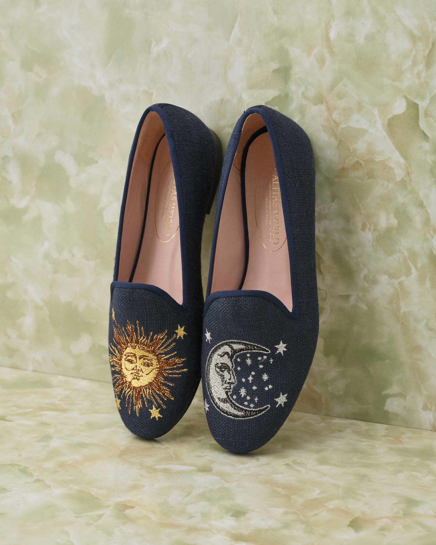 LOAFERS -GOLD SUN &SILVER MOON-