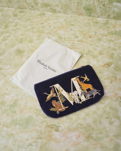 Safari Alphabet Pouch - M -