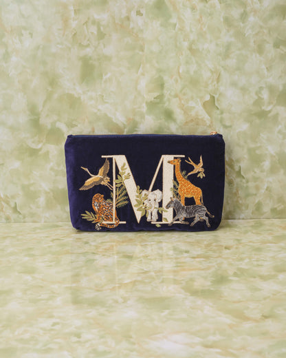 Safari Alphabet Pouch - M -