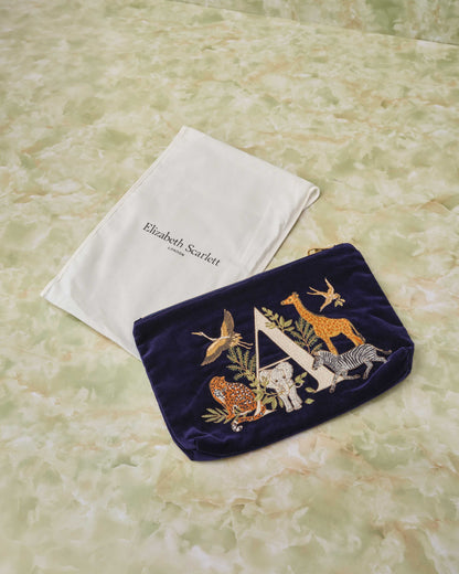 Safari Alphabet Pouch - A -