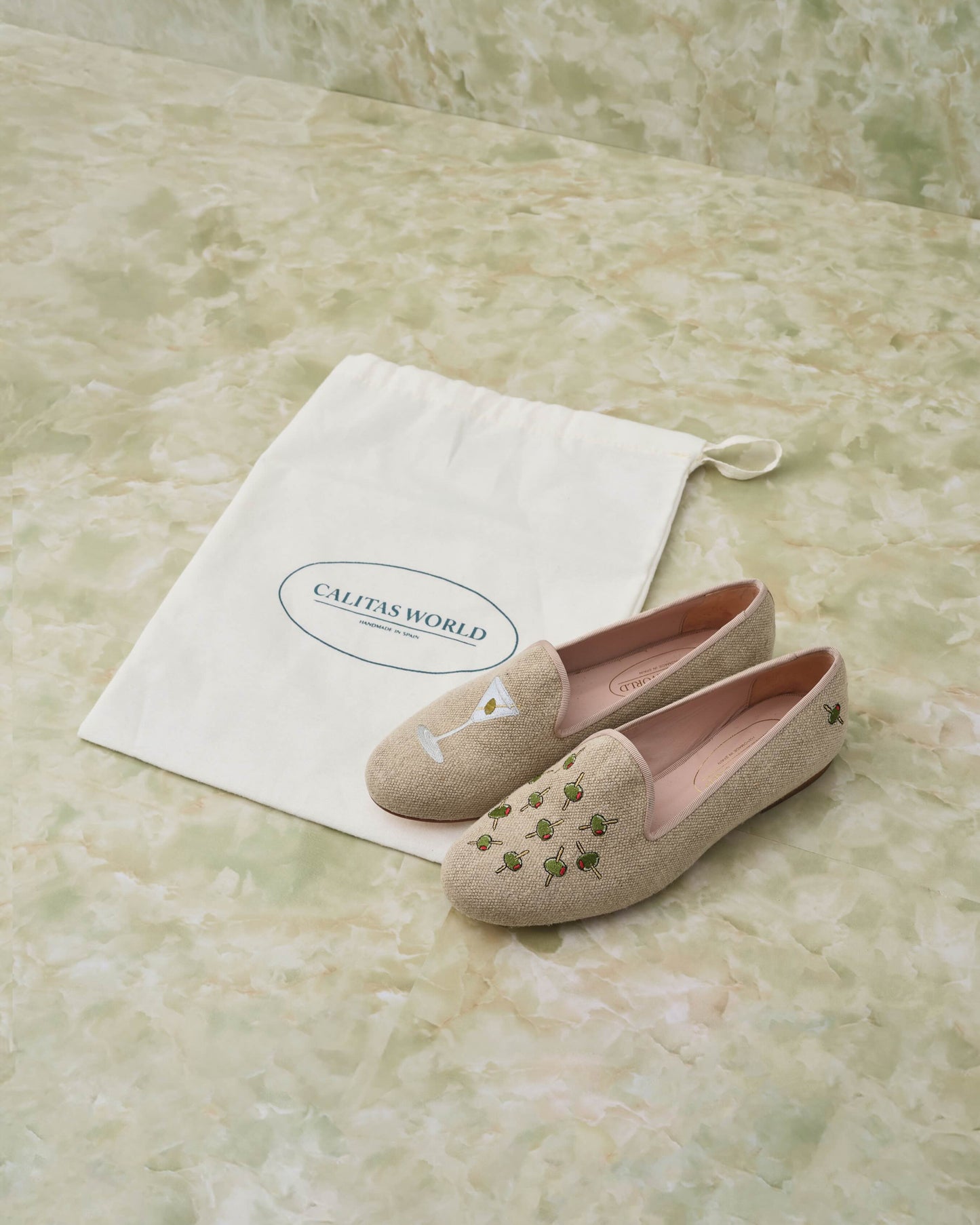 LOAFERS -MARTINI AND OLIVES-
