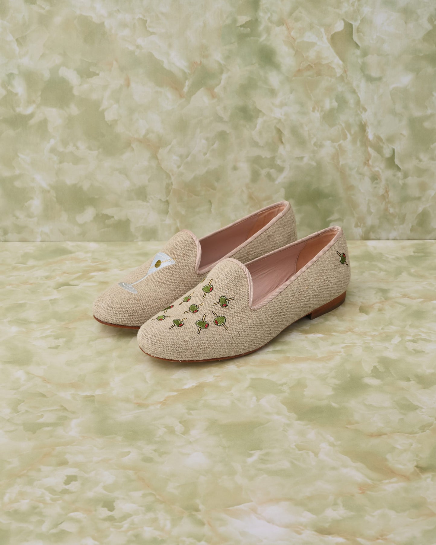 LOAFERS -MARTINI AND OLIVES-