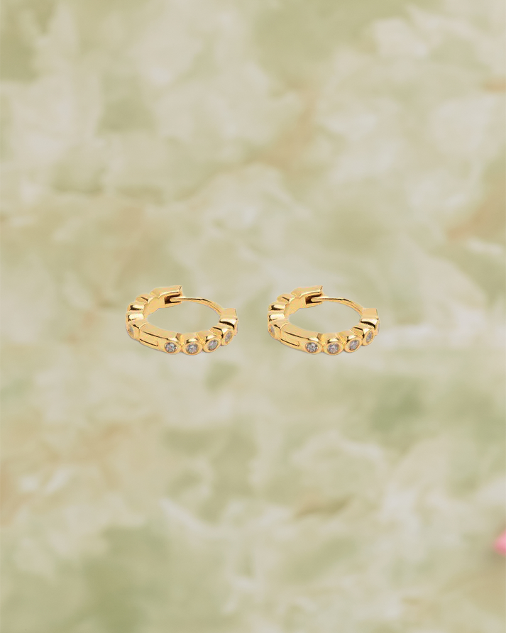 ODA MINI HOOPS GOLD