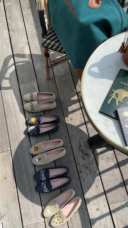 LOAFERS -GOLD SUN &SILVER MOON-